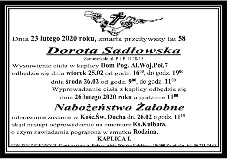 Dorota Sadłowska