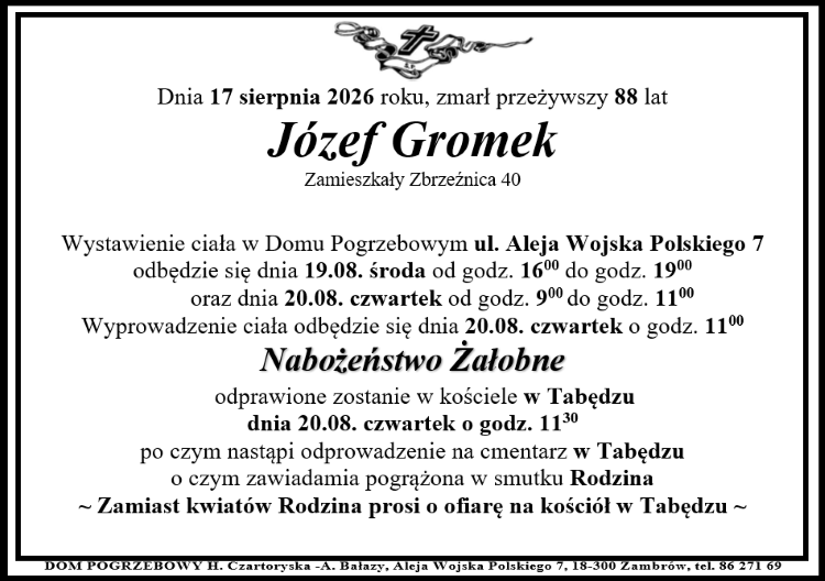 Józef Gromek