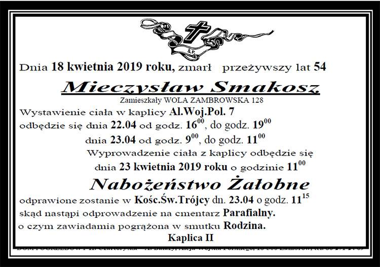 Mieczysław Smakosz