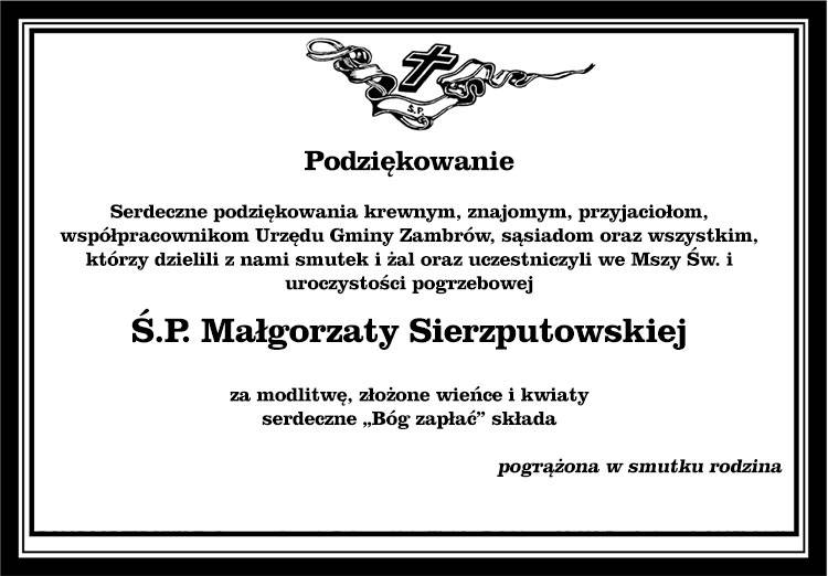 Małgorzata Sierzputowska