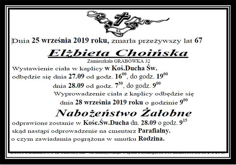 Elżbieta Choińska