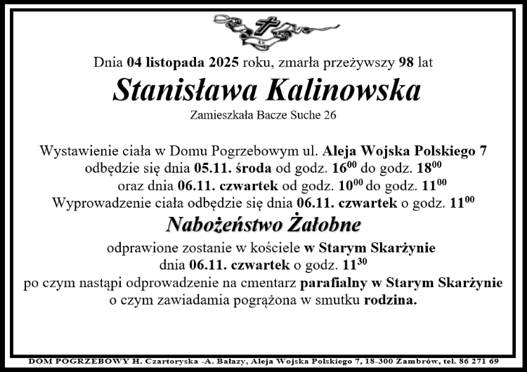 Stanisława Kalinowska