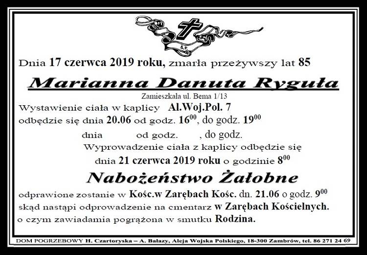Marianna Danuta Ryguła