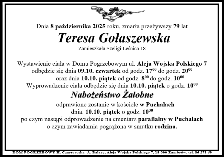 Teresa Gołaszewska