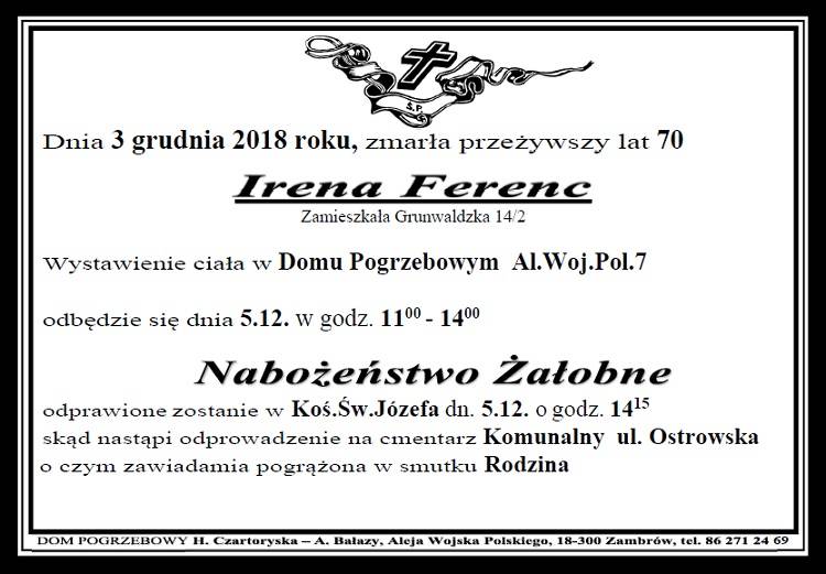 Irena Ferenc