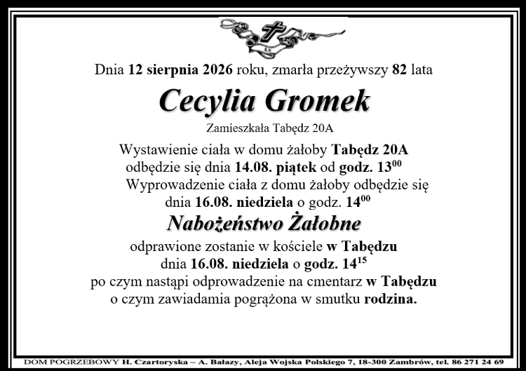 Cecylia Gromek