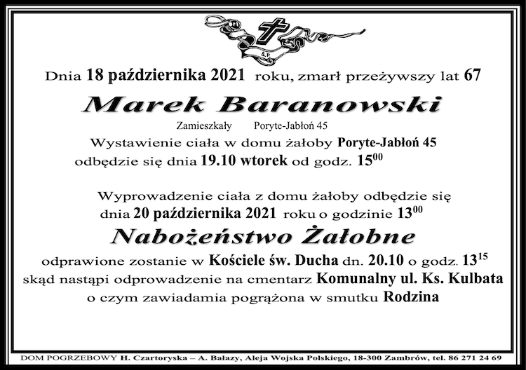 Marek  Baranowski
