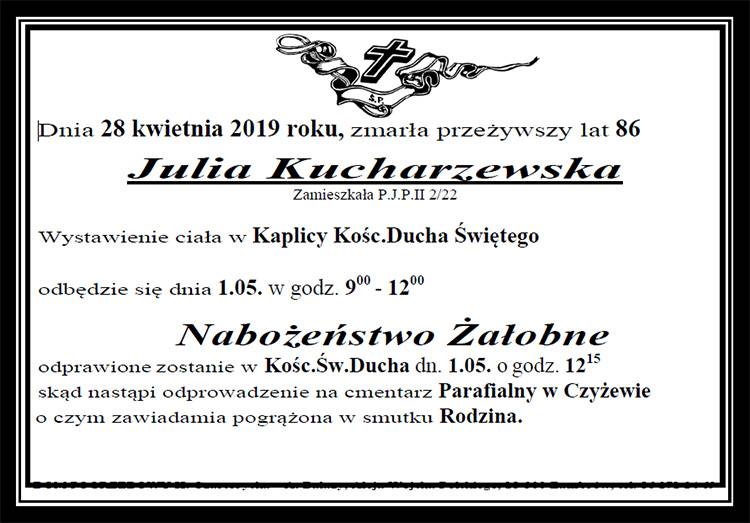 Julia Kucharzewska