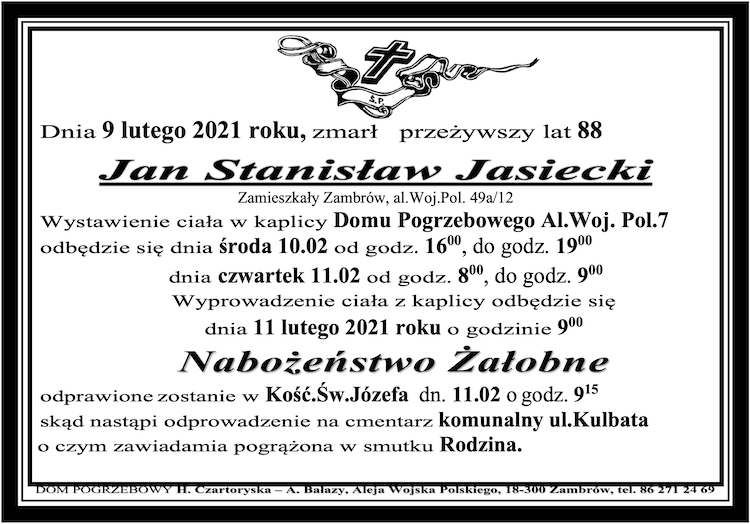 Jan Stanisław Jasiecki