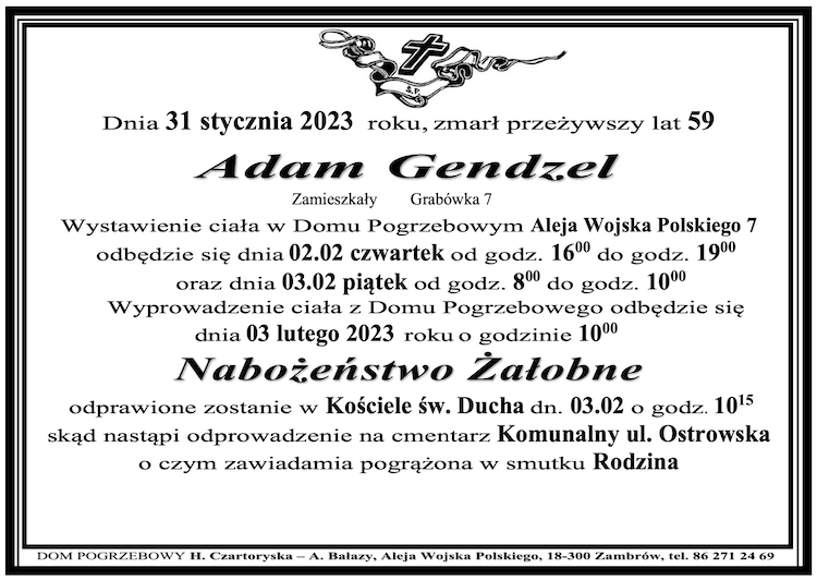 Adam Gendzel