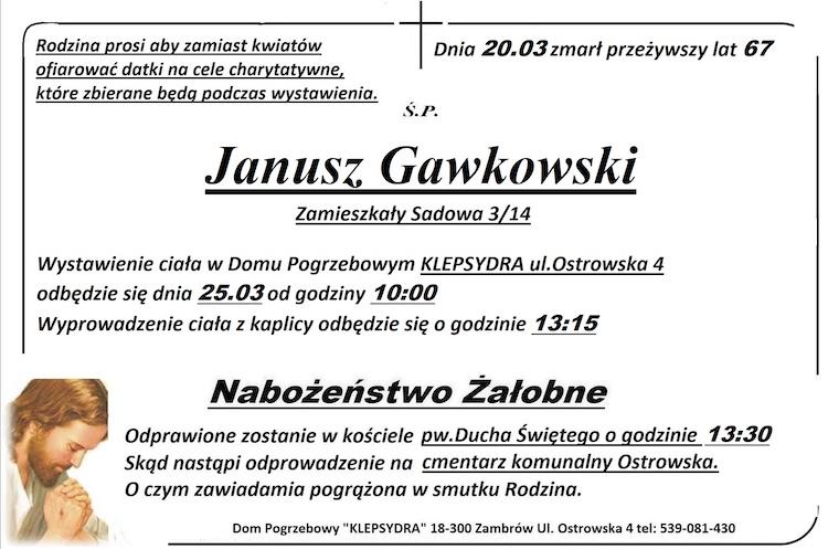 Janusz Gawkowski