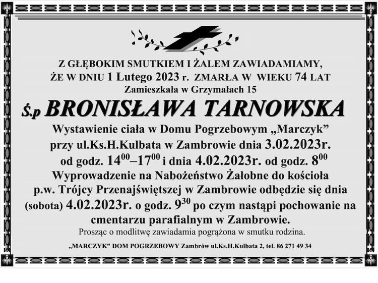 Bronisława Tarnowska
