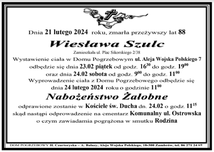 Wiesława Szulc
