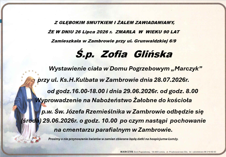 Zofia Glińska