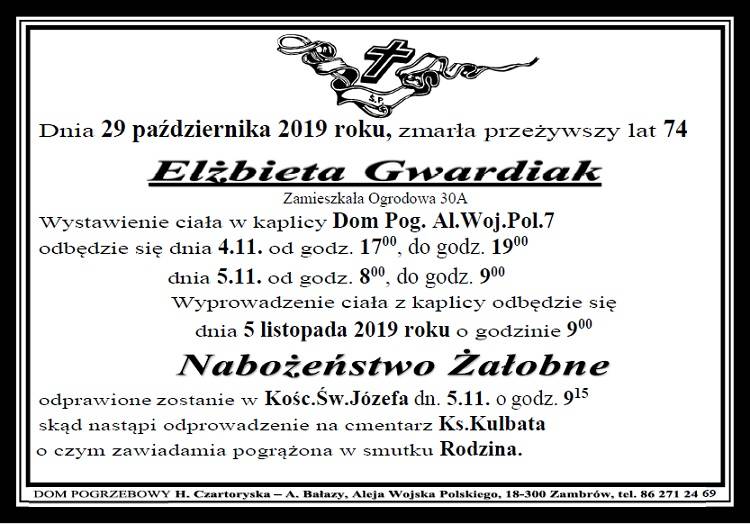 Elżbieta Gwardiak