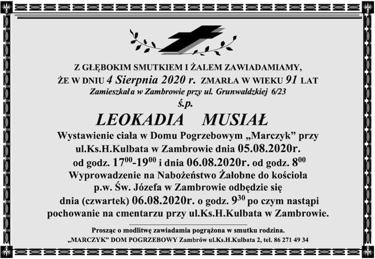 Leokadia Musiał