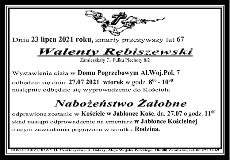 Walenty  Rębiszewski