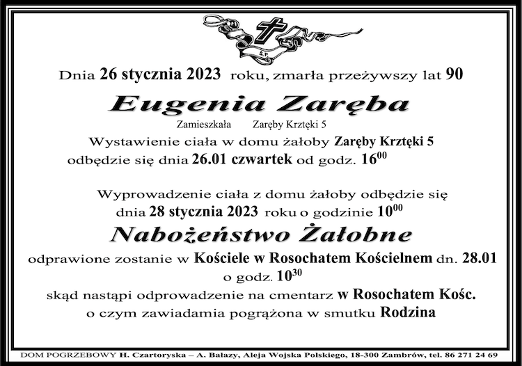 Eugenia Zaręba