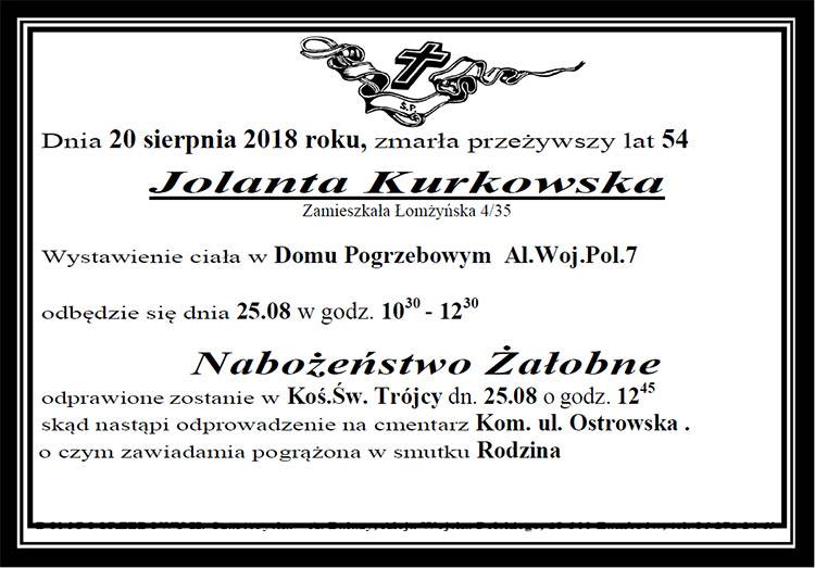 Jolanta Kurkowska