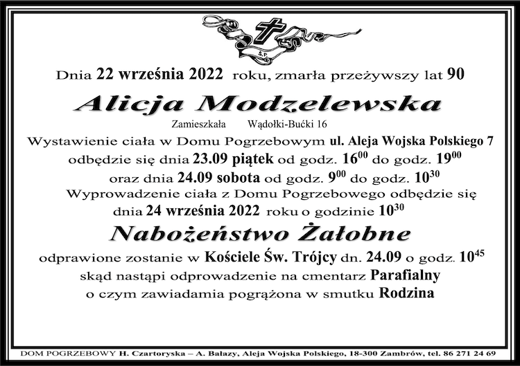 Alicja Modzelewska