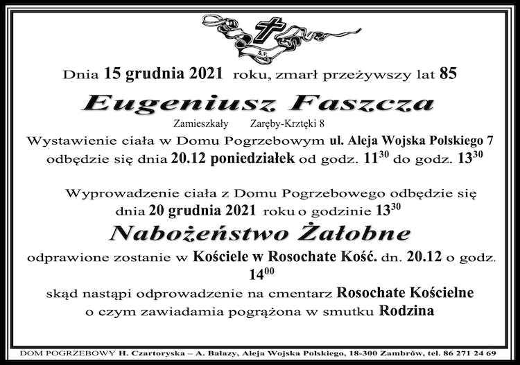 Eugeniusz  Faszcza
