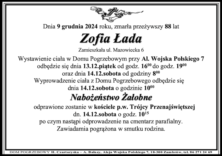 Zofia Łada