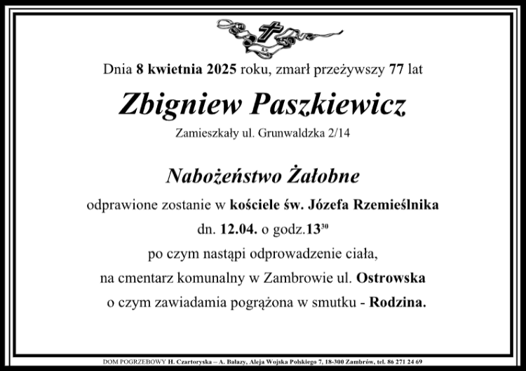 Zbigiew Paszkiewicz
