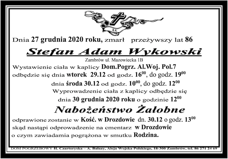 Stefan Adam Wykowski