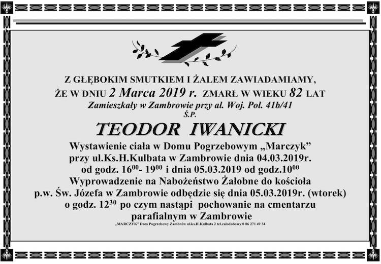 Teodor Iwanicki