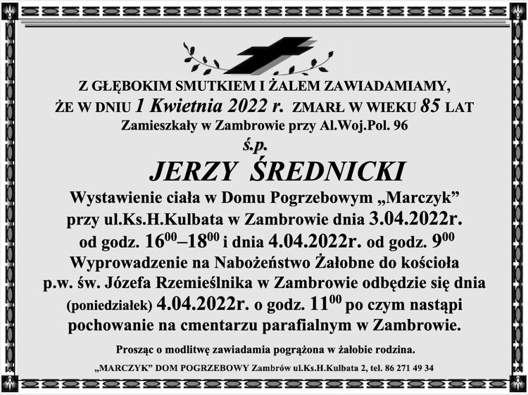 Jerzy  Średnicki