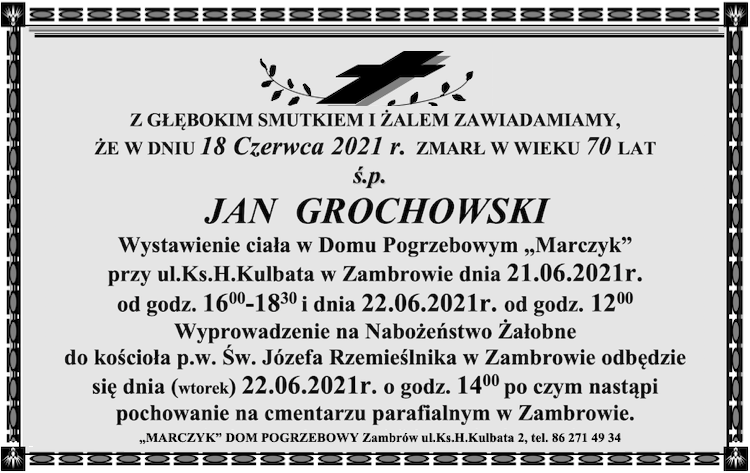 Jan  Grochowski