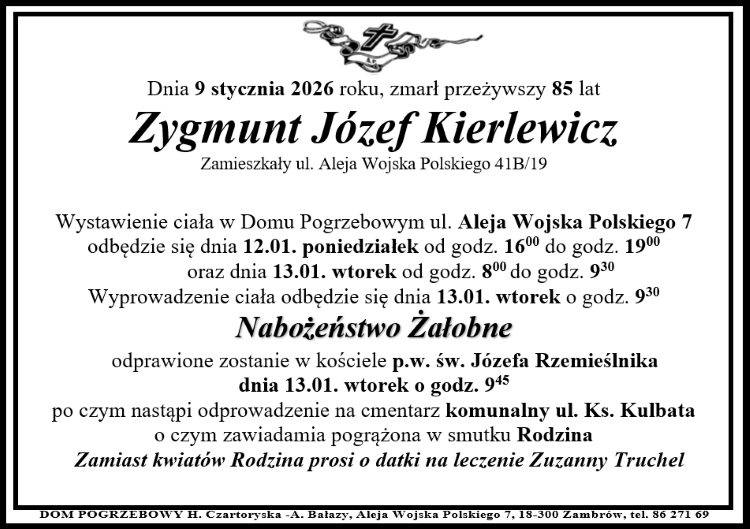 Zygmunt Józef Kierlewicz