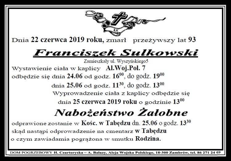 Franciszek Sulkowski
