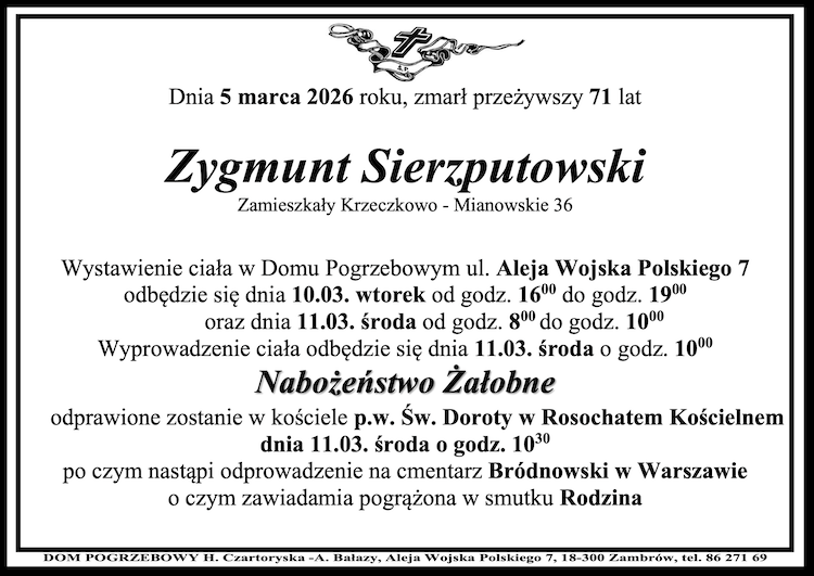 Zygmunt Sierzputowski