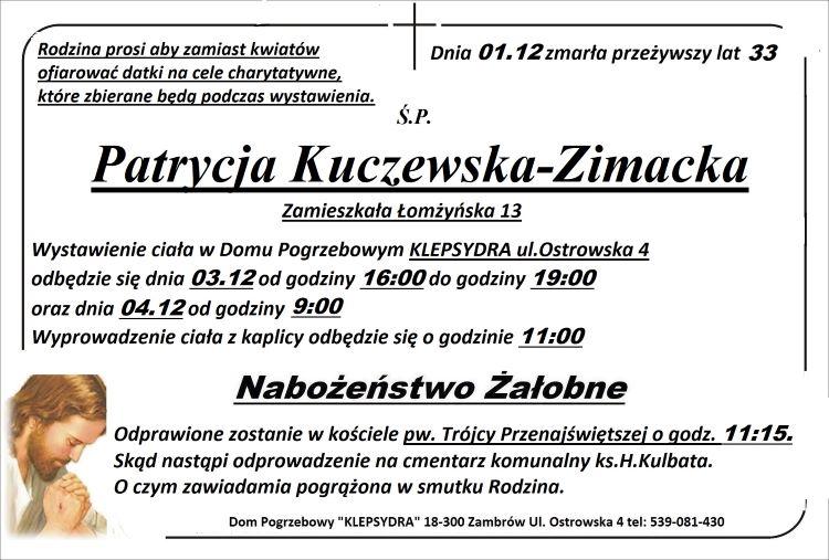 Patrycja Kuczewska-Zimacka