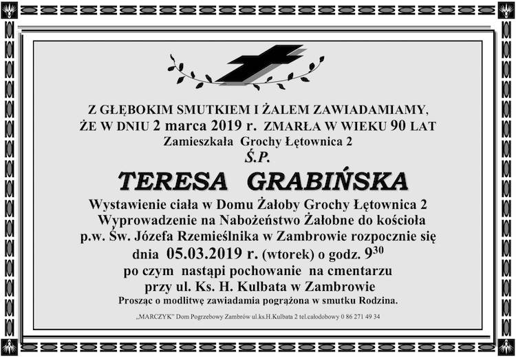 Teresa Grabińska