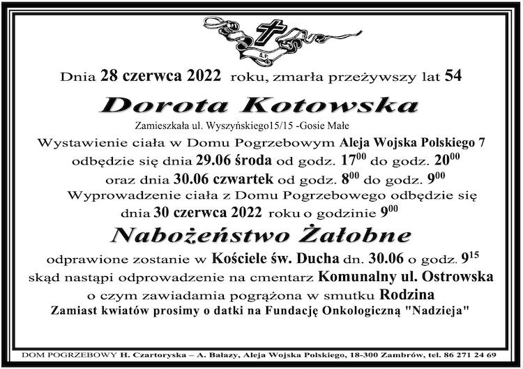 Dorota  Kotowska