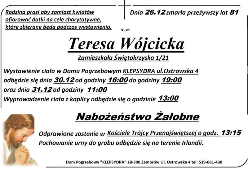 Teresa Wójcicka 