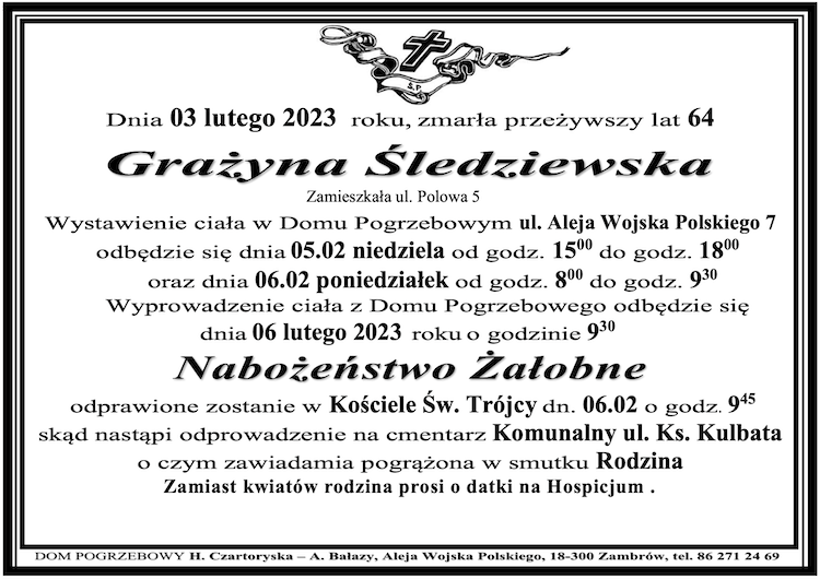 Grażyna Śledziewska