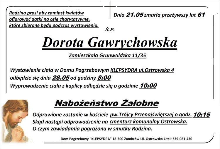 Dorota Gawrychowska