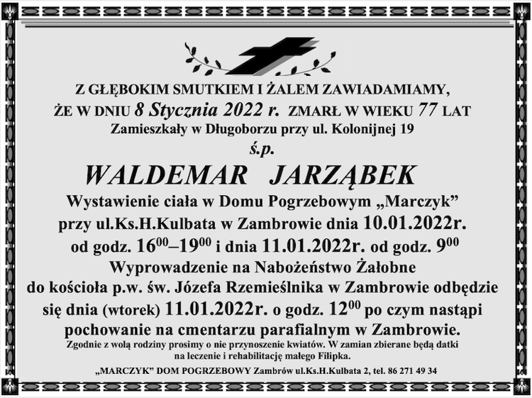 Waldemar  Jarząbek