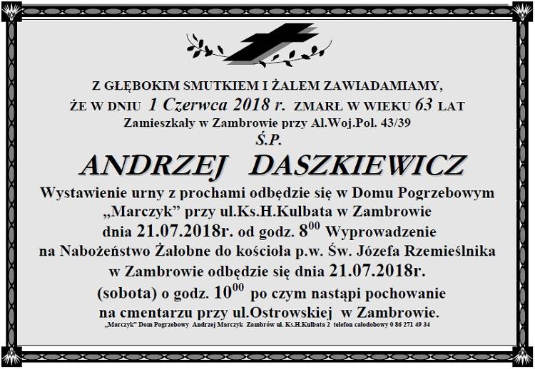 Andrzej Daszkiewicz