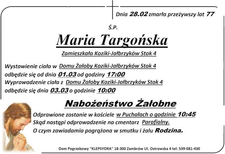 Maria Targońska