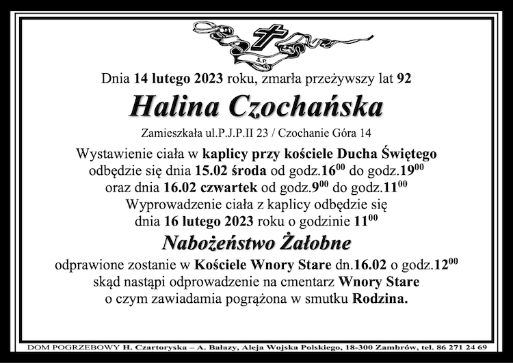 Halina Czochańska