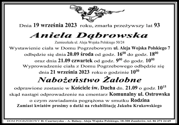 Aniela Dąbrowska