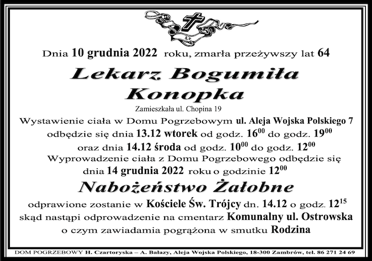 Bogumiła Konopka