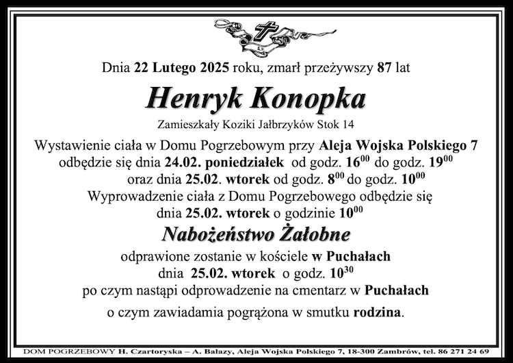 Henryk Konopka