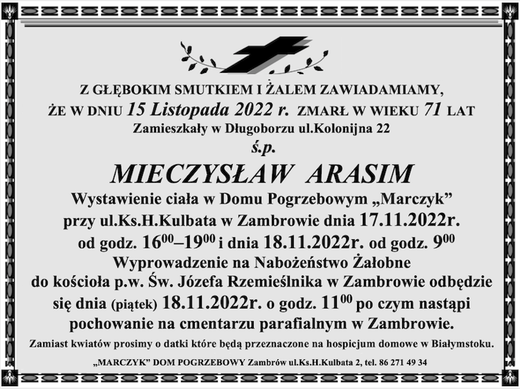 Mieczysław   Arasim  