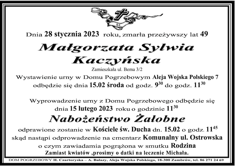 Małgorzata Sylwia Kaczyńska