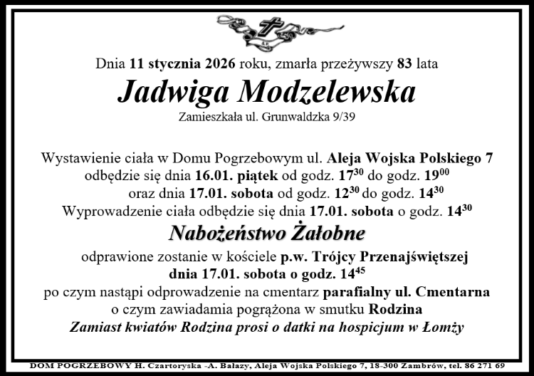 Jadwiga Modzelewska